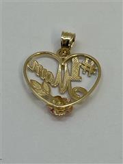 Michael Anthony ハート型ネックレス　14k スリーカラーゴールド Michael Anthony ハート型ネックレス 14k スリーカラーゴールド